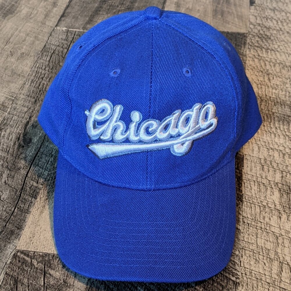 Chicago Hat Blue Baseball Cap Strapback